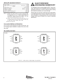 浏览型号TLV3011AIDCKR的Datasheet PDF文件第2页