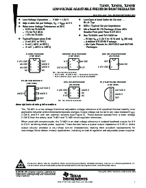 浏览型号TLV431AIDBV的Datasheet PDF文件第1页