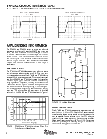 浏览型号OPA2364AIDGKT的Datasheet PDF文件第8页