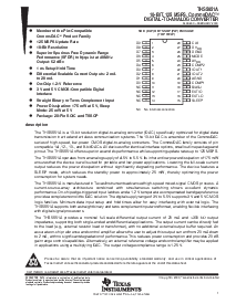 浏览型号THS5651AIPW的Datasheet PDF文件第1页