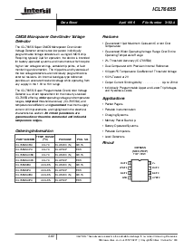 浏览型号ICL7665SAIPA的Datasheet PDF文件第1页