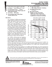 浏览型号TLV2264AIPWLE的Datasheet PDF文件第1页