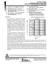 浏览型号TLC2252AIPWLE的Datasheet PDF文件第1页