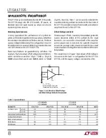 浏览型号LT1124AIS8的Datasheet PDF文件第8页