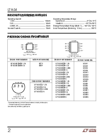 浏览型号LT1634AIS8-1.25的Datasheet PDF文件第2页