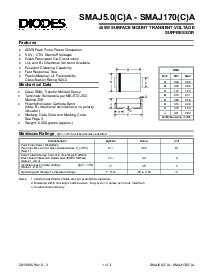 浏览型号SMAJ30CA的Datasheet PDF文件第1页