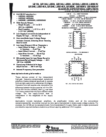 浏览型号LM124AJRQML的Datasheet PDF文件第1页