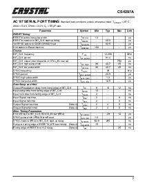 浏览型号CS4297A-KQ的Datasheet PDF文件第7页