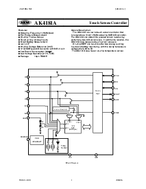 浏览型号AK4181A的Datasheet PDF文件第1页