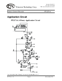 浏览型号PT2271A-M6-S18的Datasheet PDF文件第4页