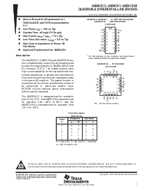 浏览型号AM26C31CN的Datasheet PDF文件第1页