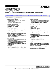 浏览型号AM30LV0064D的Datasheet PDF文件第3页