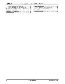浏览型号AM41DL6408H8H70IS的Datasheet PDF文件第6页