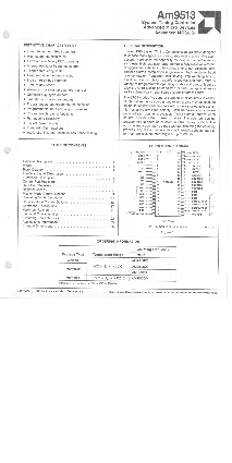 浏览型号AM9513的Datasheet PDF文件第1页