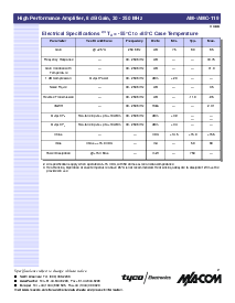 浏览型号AMC-119SMA的Datasheet PDF文件第2页