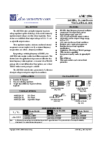 浏览型号AMC2596的Datasheet PDF文件第1页