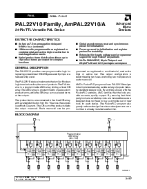 浏览型号AMPAL22V10的Datasheet PDF文件第1页