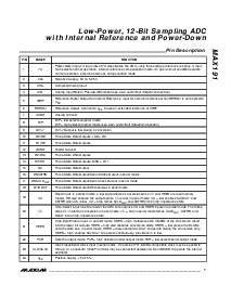浏览型号MAX191AMRG的Datasheet PDF文件第7页