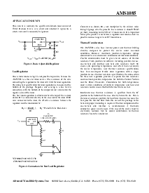 浏览型号AMS1085CT的Datasheet PDF文件第5页