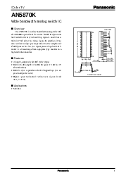 浏览型号AN5870K的Datasheet PDF文件第1页