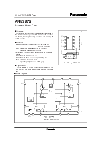 浏览型号AN8387S的Datasheet PDF文件第1页
