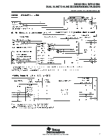 浏览型号SN74LS155ANE4的Datasheet PDF文件第7页