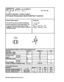 浏览型号AO6402L的Datasheet PDF文件第1页