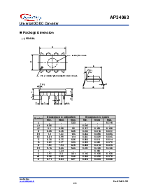 浏览型号AP34063的Datasheet PDF文件第8页