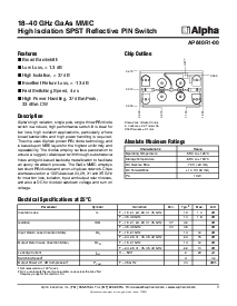 浏览型号AP640R1-00的Datasheet PDF文件第1页