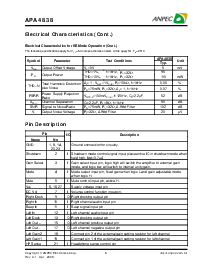 浏览型号APA4838RI-TU的Datasheet PDF文件第5页