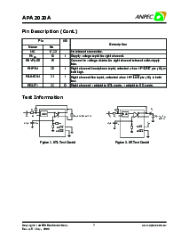 浏览型号APA2020AKI-TR的Datasheet PDF文件第7页