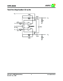 浏览型号APA2308的Datasheet PDF文件第4页