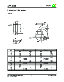 浏览型号APA2308KITR的Datasheet PDF文件第9页