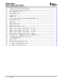 浏览型号TMS320VC5409APGE12的Datasheet PDF文件第6页