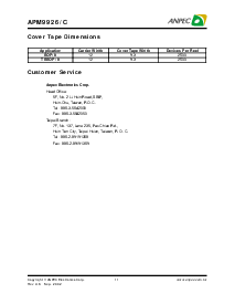 浏览型号APM9926的Datasheet PDF文件第11页
