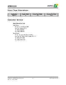 浏览型号APM4220的Datasheet PDF文件第9页