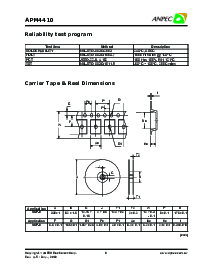 浏览型号APM4410KC-TR的Datasheet PDF文件第8页