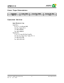 浏览型号APM4416KCTR的Datasheet PDF文件第9页