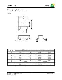 浏览型号APM2312的Datasheet PDF文件第6页