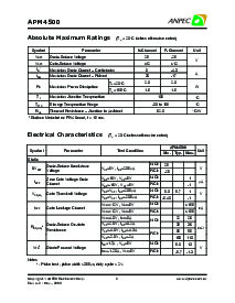 浏览型号APM4500KC-TR的Datasheet PDF文件第2页