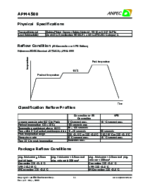 浏览型号APM4500的Datasheet PDF文件第11页