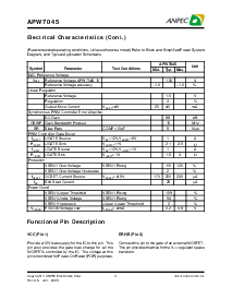 浏览型号APW7045的Datasheet PDF文件第4页