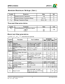 浏览型号APW34063KC-TR的Datasheet PDF文件第3页