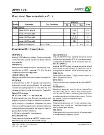 浏览型号APW1175KC-TR的Datasheet PDF文件第4页