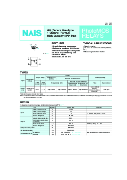 浏览型号AQY212GH的Datasheet PDF文件第1页