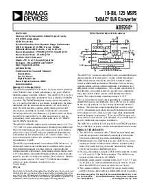 浏览型号AD9760ARU50的Datasheet PDF文件第1页