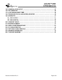 浏览型号CY7C63231A-SC的Datasheet PDF文件第3页