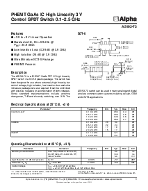 浏览型号AS193-73的Datasheet PDF文件第1页