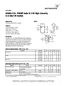 浏览型号AS200-313的Datasheet PDF文件第1页