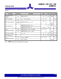 浏览型号AS705的Datasheet PDF文件第9页